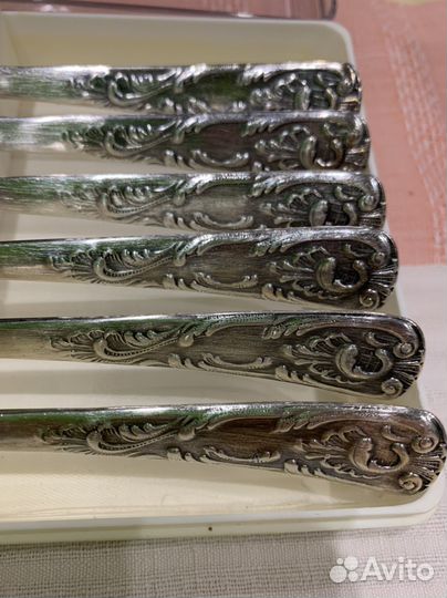 Ложки столовые мельхиор СССР