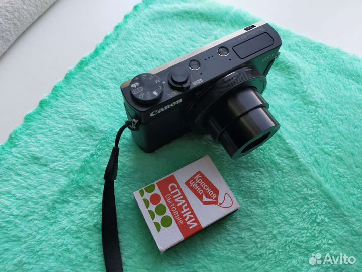 Компактный фотоаппарат canon power shot G9X