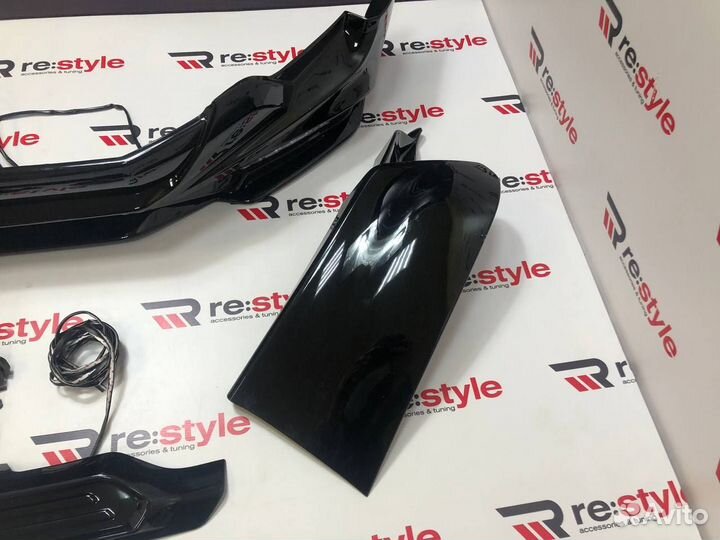 Обвес Toyota Land Cruiser Prado 150 с18 TRD Черный