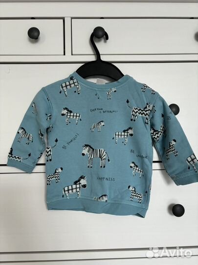 Свитшот 9-12 мес, H&M 80