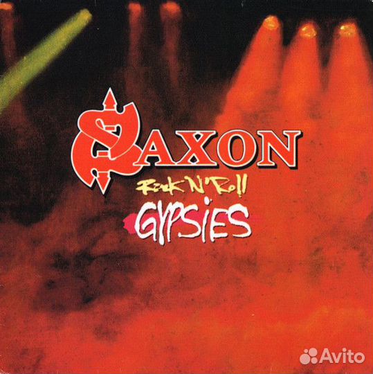 Saxon - Rock N' Roll Gypsies (LP, Album)