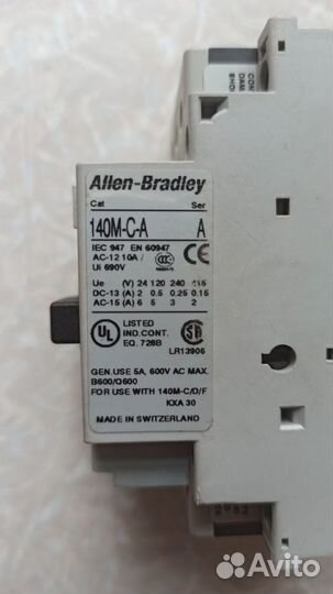 Allen Bradley 140M-C2E-B40 мотор-автомат