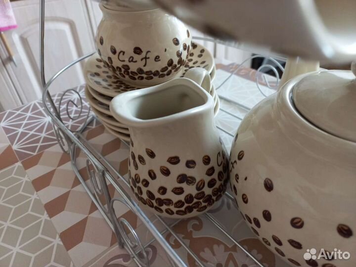 Кофейный сервиз новый