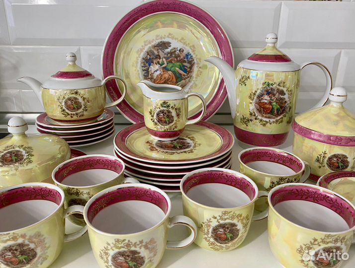 Чайный сервиз Мадонна 30 предметов. Полный