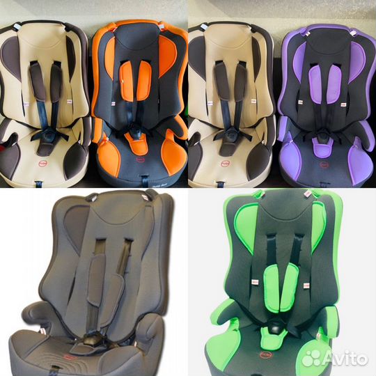 Детские кресла от 9 месяцев. Новые