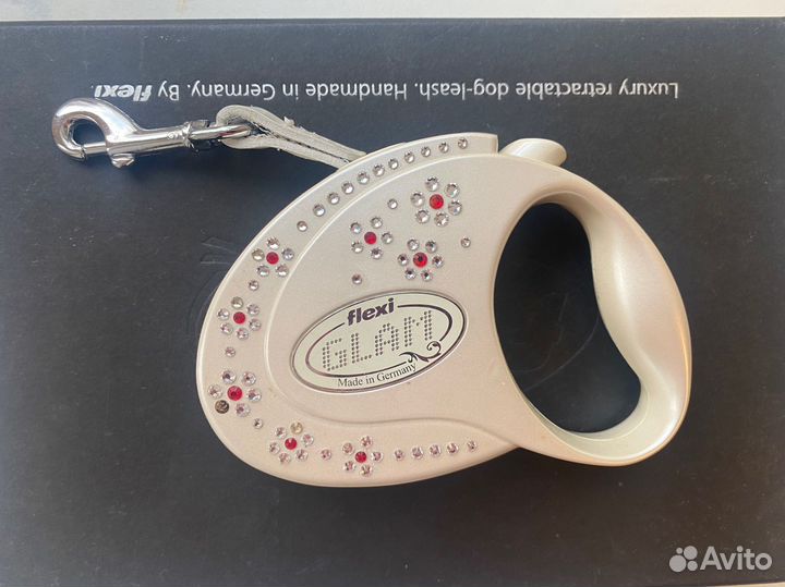 Рулетка для собак Flexi glam white