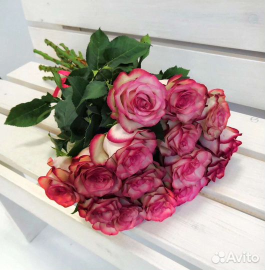 Цветы розы букет