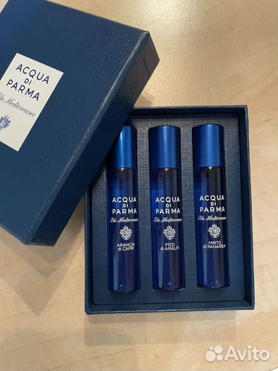 Acqua di parma blu mediterraneo set
