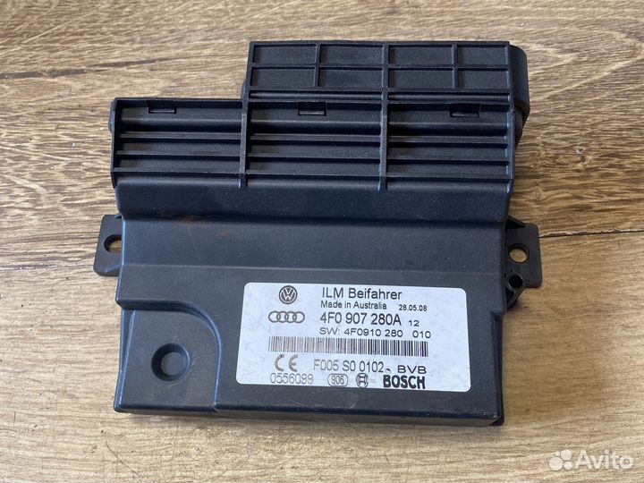 Audi a6 c6 блок управления бортовой сети