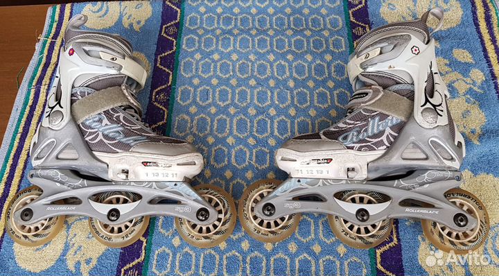 Роликовые коньки rollerblade детские раздвижные