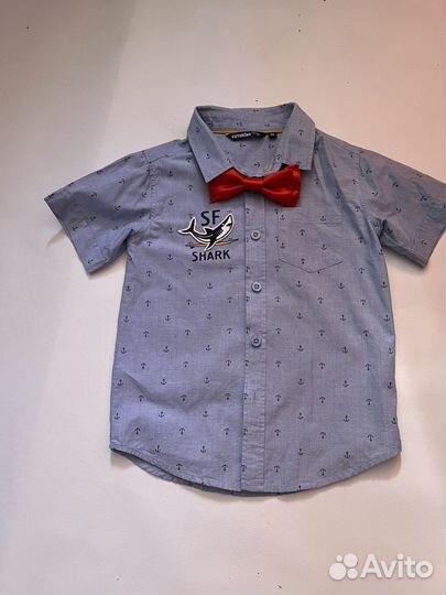 Рубашка на мальчика 98