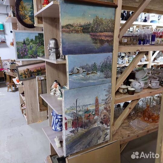 Картины маслом. Холст СССР