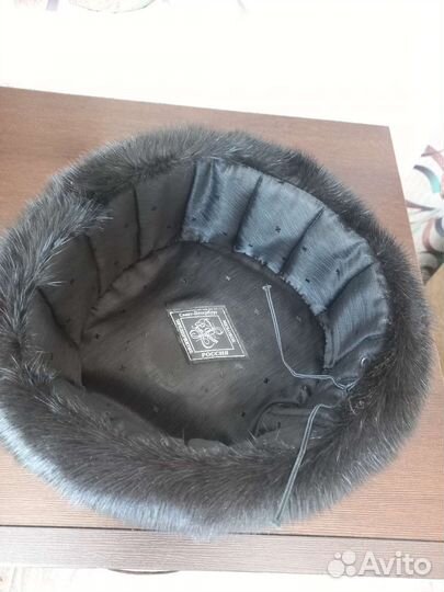 Норковая шапка ушанка