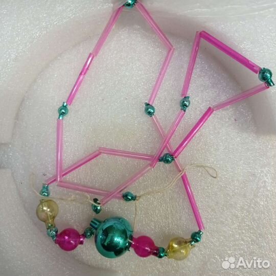 Бусы на елку СССР