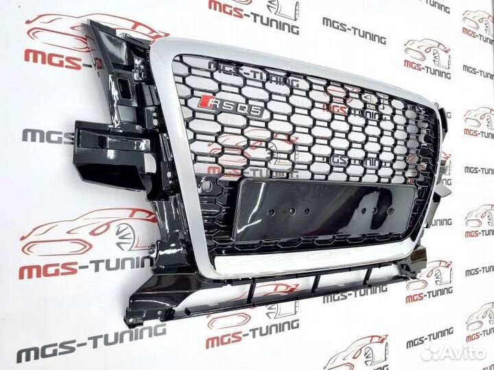 Решетка на Audi Q5 8R в стиле RSQ5 style #1 08-12г
