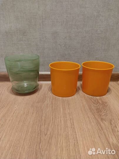 Керамические горшки для цветов бу