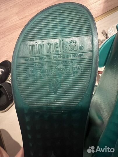 Акваобувь mini melissa 28/29