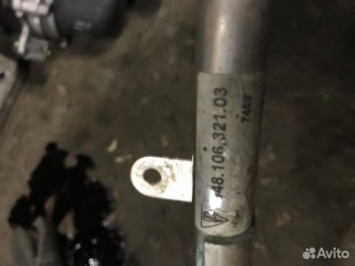 Трубка охлажд. жидкости металлическая Porsche Ca