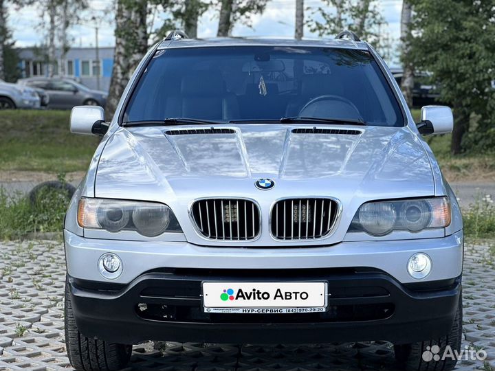 BMW X5 4.4 AT, 2003, 270 000 км