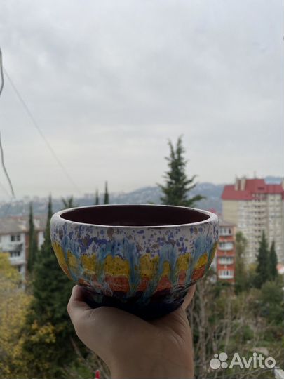 Тарелка ручной работы