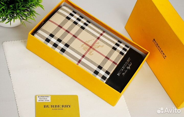 Органайзер Мужской Кожаный Burberry