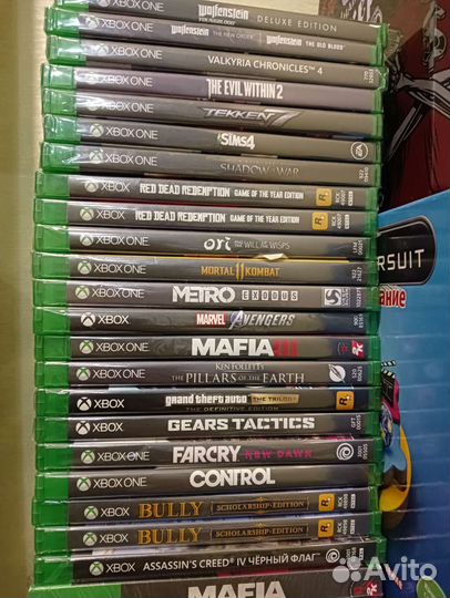 Игры на xbox One и 360 (новые, силд в упаковке)
