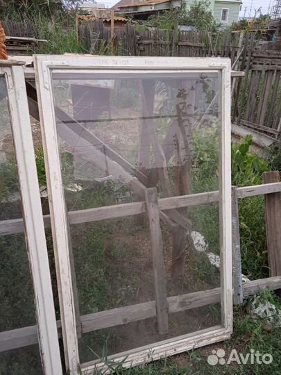 Деревянные оконные рамы бу