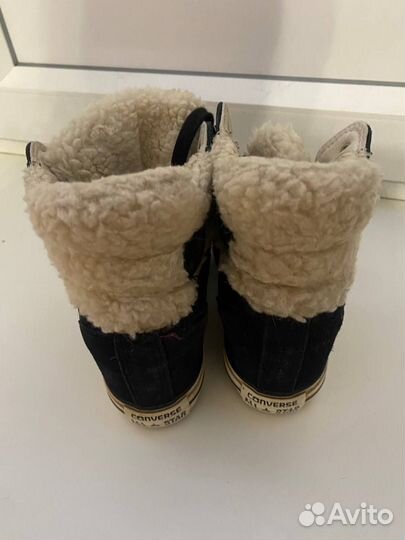 Кеды converse зимние