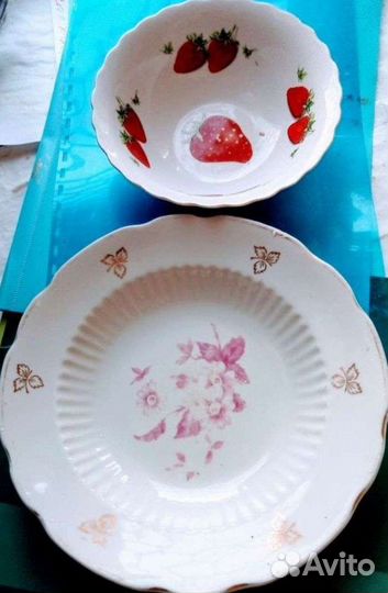 Красный хрусталь фарфор