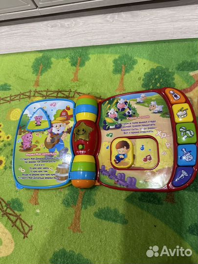 Развивающая книга vtech