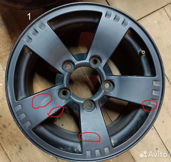 Диски Камелот R16 Chevrolet Niva