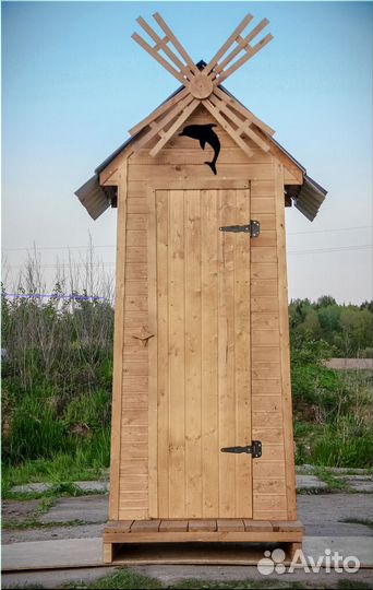 Уличный туалет с установкой HAT120