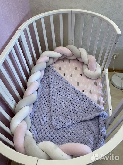 Кровать трансформер детская с маятником