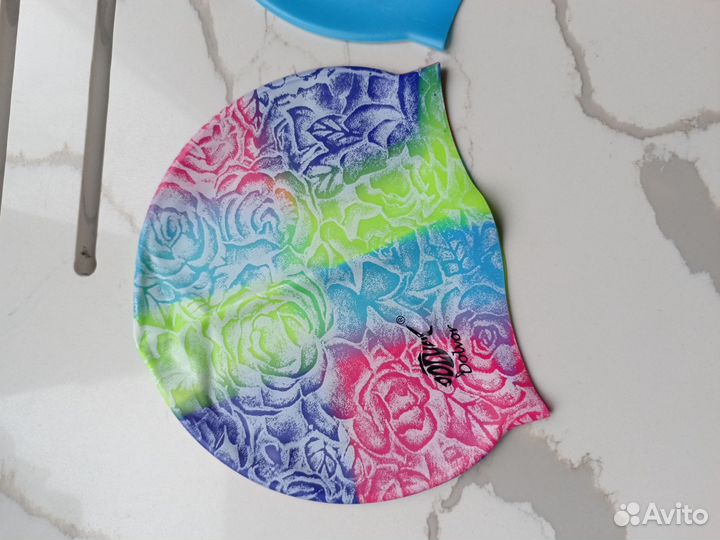 Шапочка резиновая для плавания