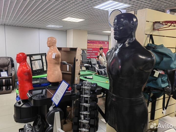 Манекен для бокса German Maneken XL - красный