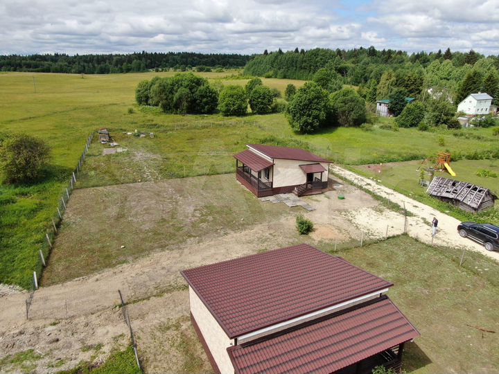 Коттедж 80 м² на участке 12 сот.