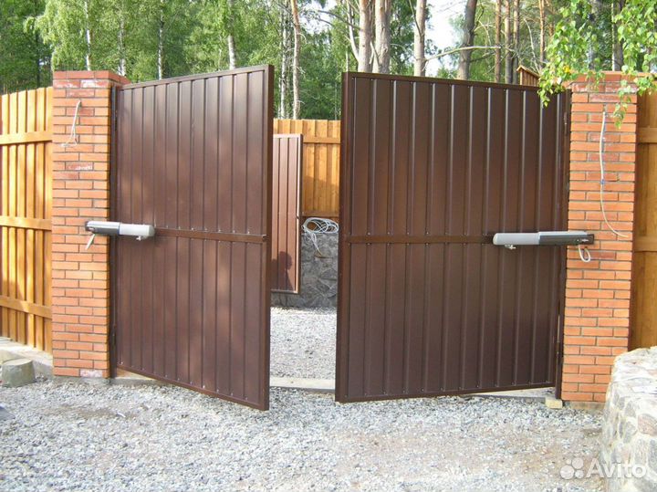 Ворота под ключ