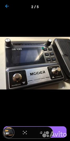 Гитарный процессор эффектов Mooer GE-100