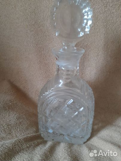 Штофы и графины СССР хрусталь