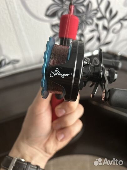 Зимняя удочка с катушкой