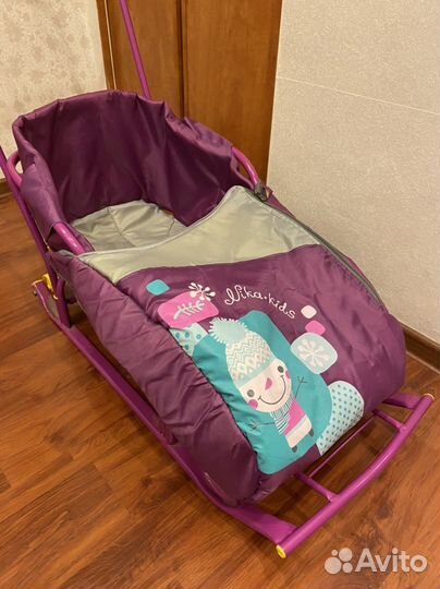 Коляска санки