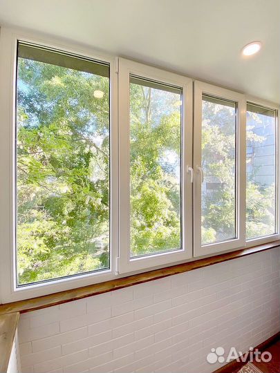 Отделка и остекление балконов в рассрочку