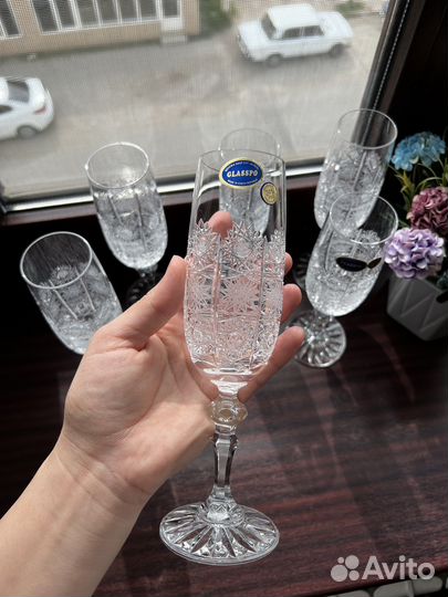 Хрустальные фужеры