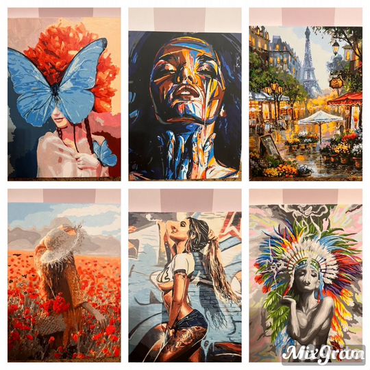 Картины по номерам готовая