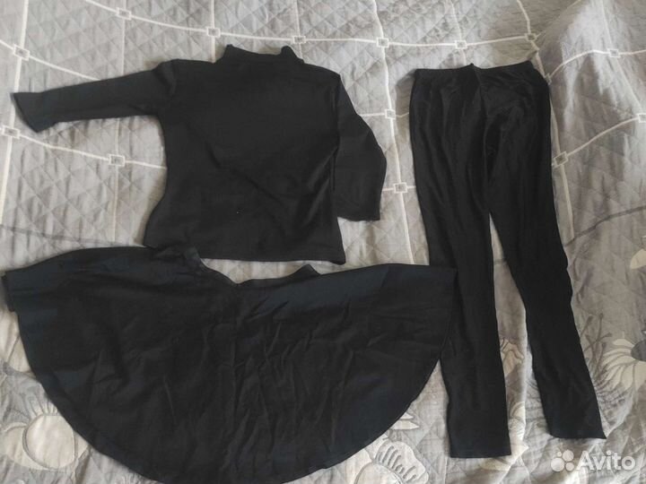 Боди и легинсы для танцев 6-7 лет и 140-146 см