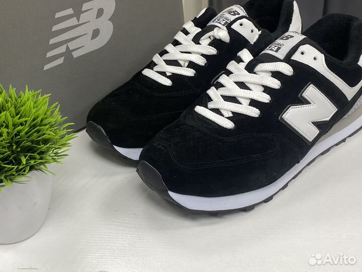 Кроссовки New Balance 574 с мехом