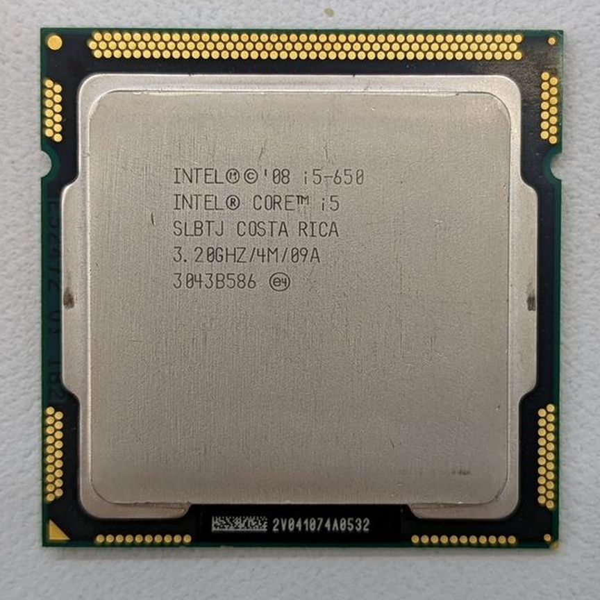 [SLBTJ] Процессор Intel Core I5-650 2 Cores, 3.46