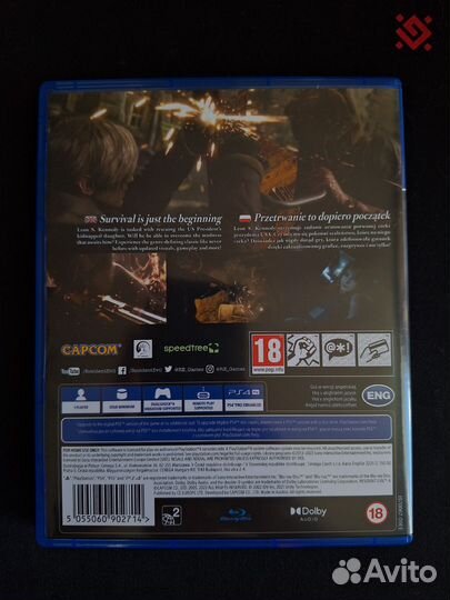 Resident evil 4 remake ps4 диск