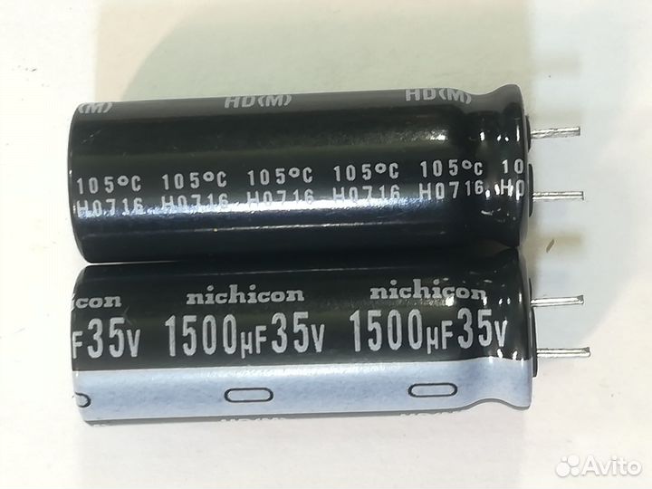 Электролит конденсаторы 1200мk х 35V 105С KZE