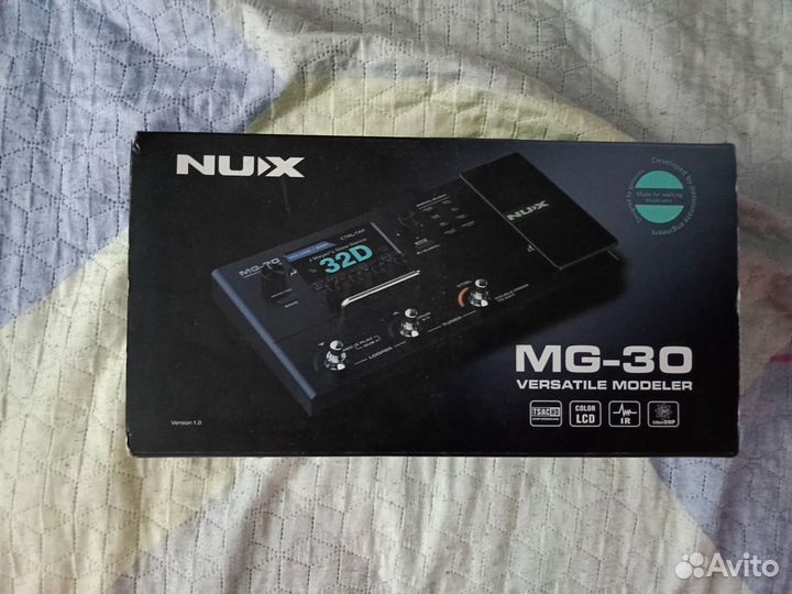 Nux MG-30 Modeling Processor - гитарный процессор